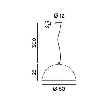 Perenz Steel - sospensione in metallo bicolore (grigio/marrone e oro) Perenz Lampade a sospensione